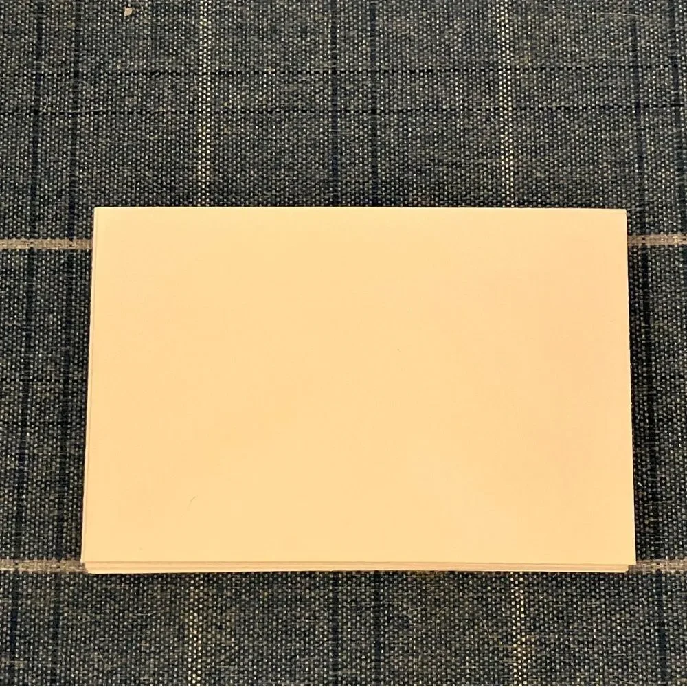 10 White and Blue Envelopes